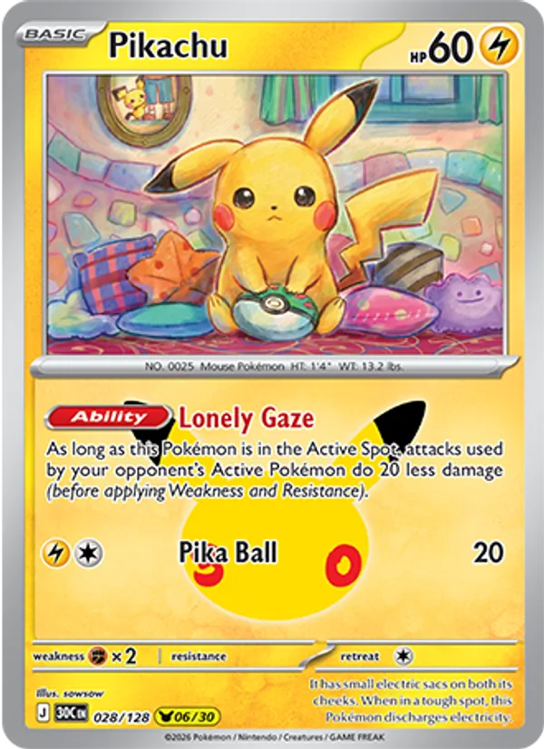 Pikachu – 30th Celebration 028