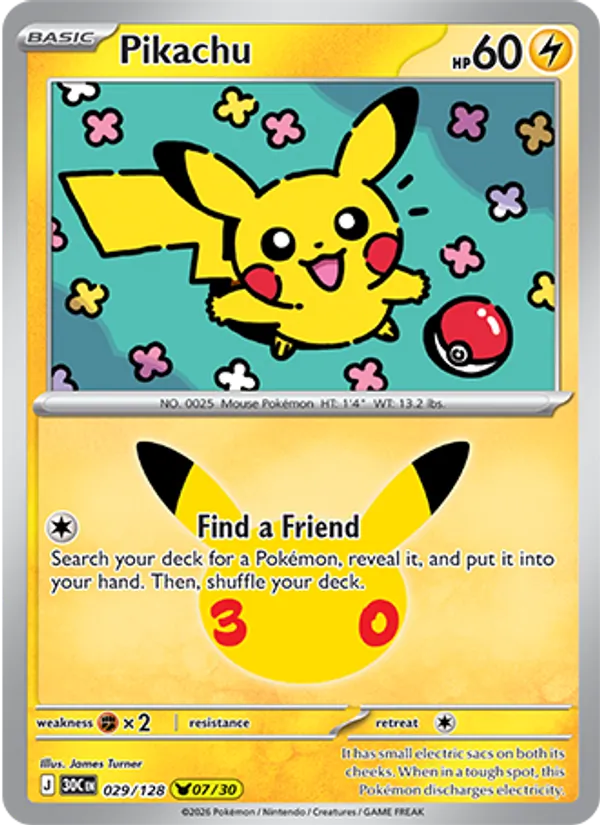 Pikachu – 30th Celebration 029