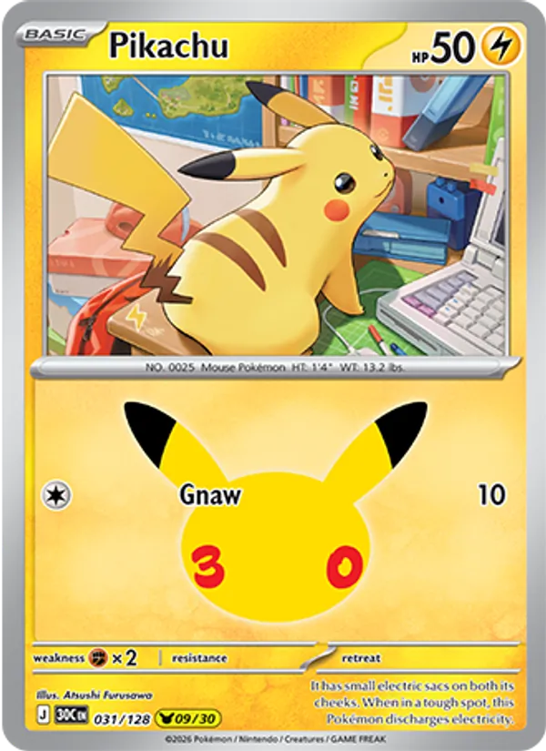 Pikachu – 30th Celebration 031