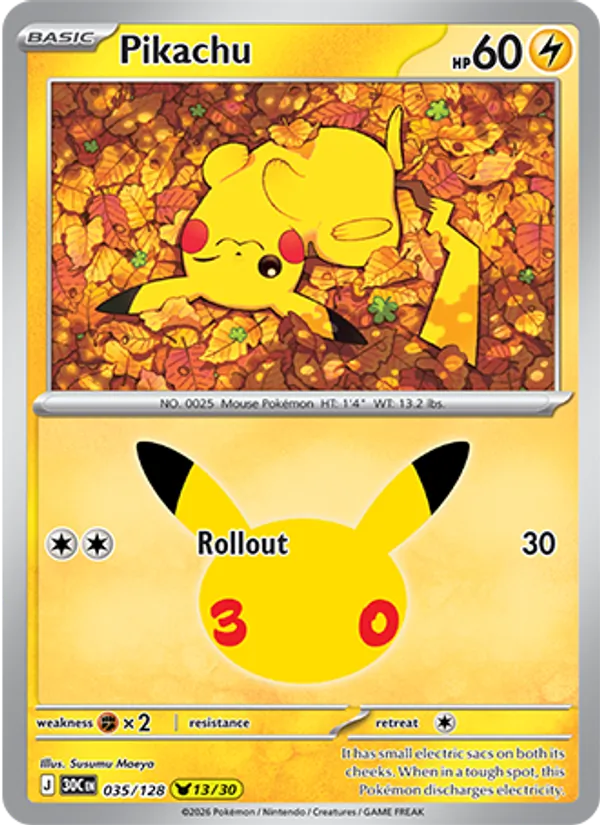 Pikachu – 30th Celebration 035
