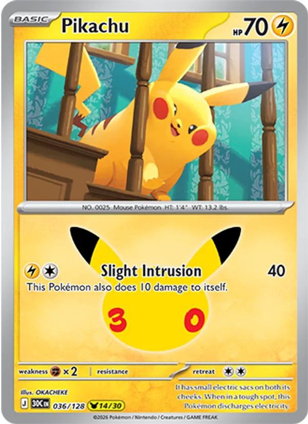 Pikachu – 30th Celebration 036