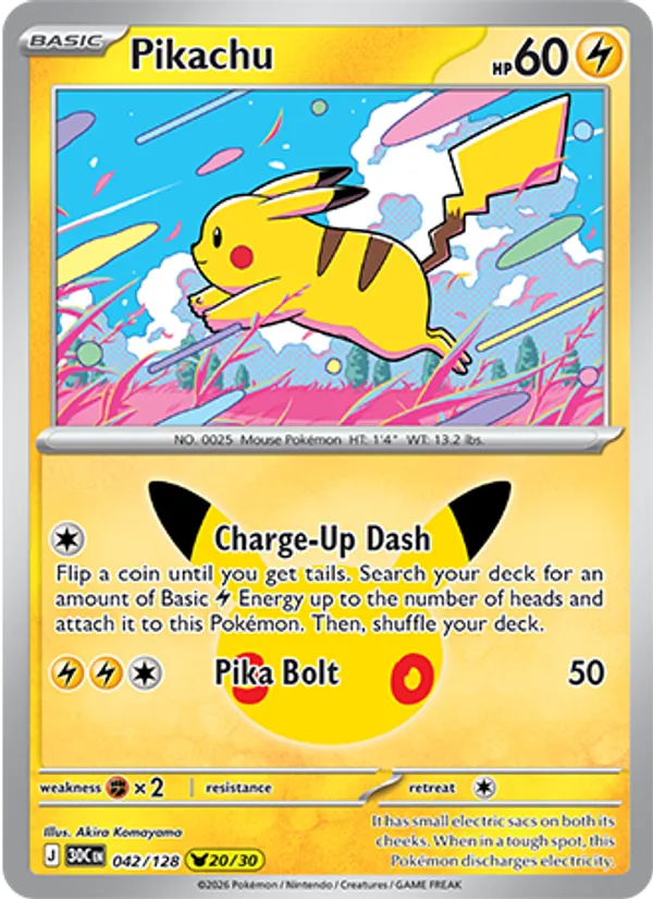 Pikachu – 30th Celebration 042
