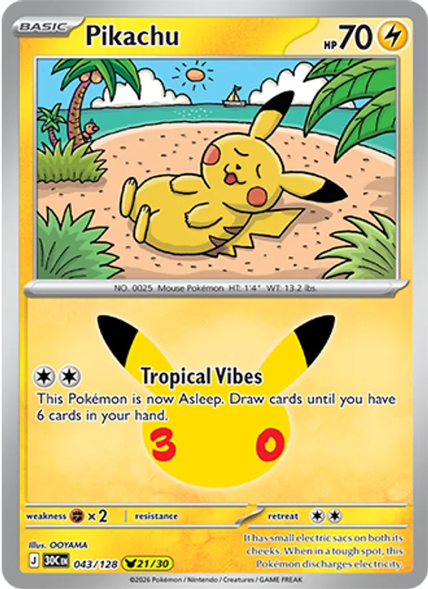 Pikachu – 30th Celebration 043