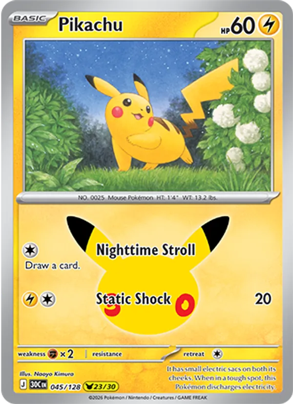 Pikachu – 30th Celebration 045