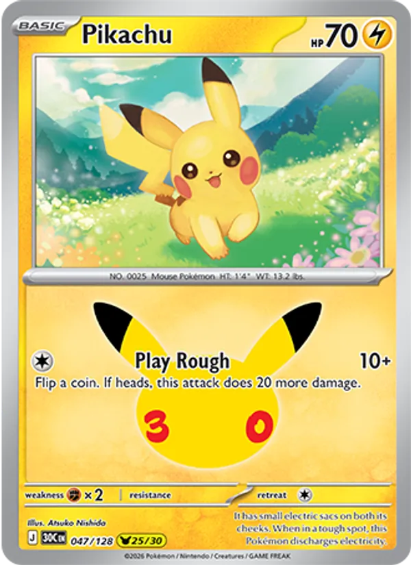 Pikachu – 30th Celebration 047