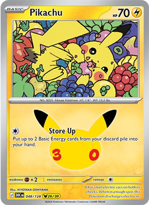 Pikachu – 30th Celebration 048
