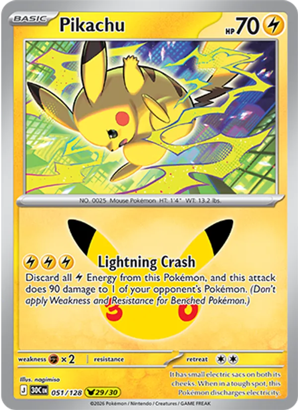 Pikachu – 30th Celebration 051