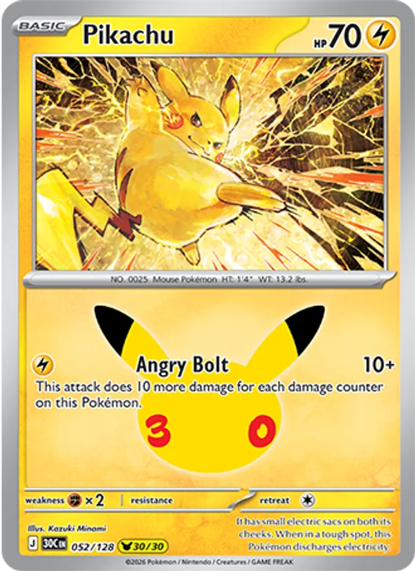 Pikachu – 30th Celebration 052