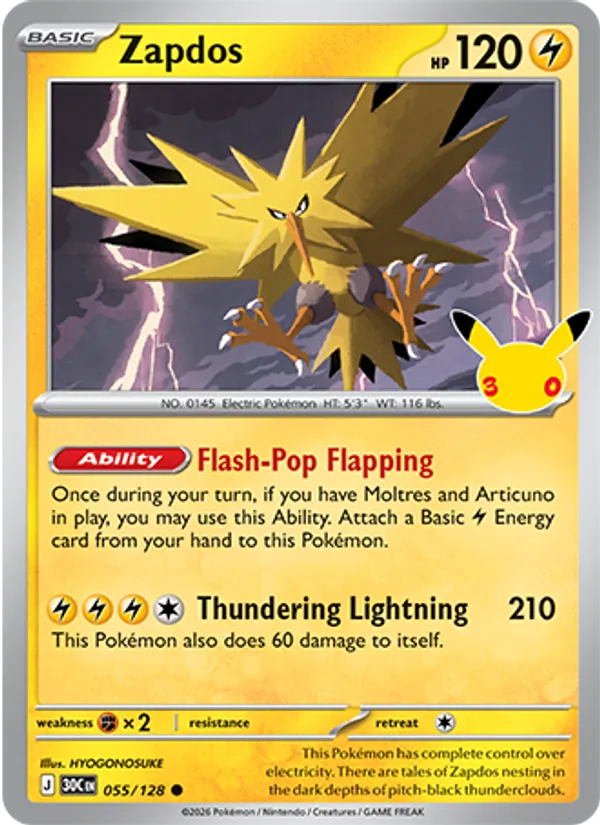 Zapdos – 30th Celebration 055