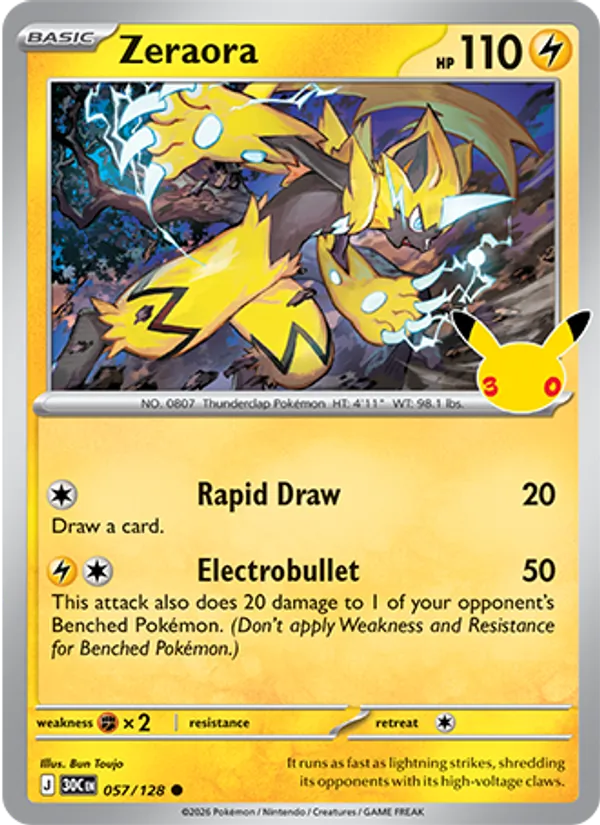 Zeraora – 30th Celebration 057