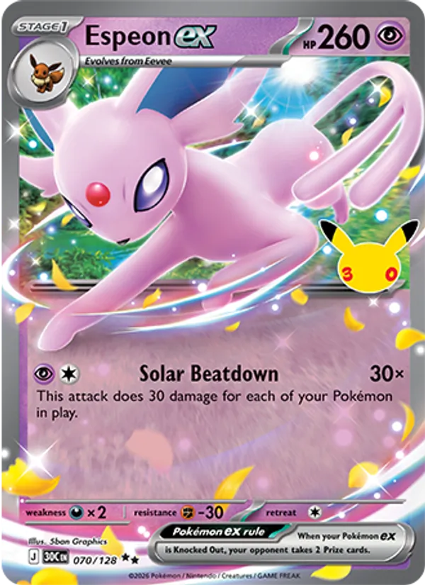 Espeon ex – 30th Celebration 070
