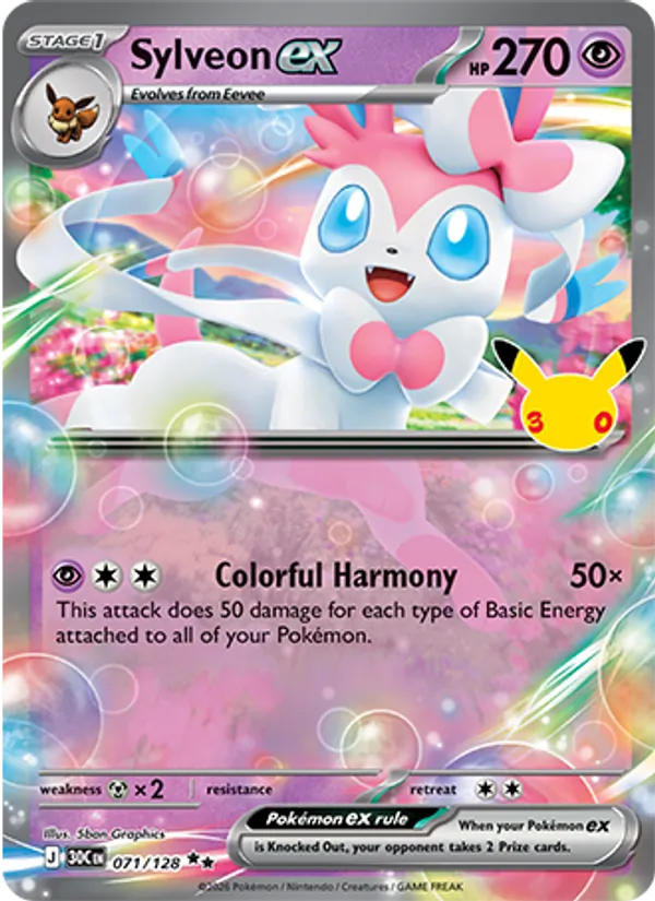 Sylveon ex – 30th Celebration 071
