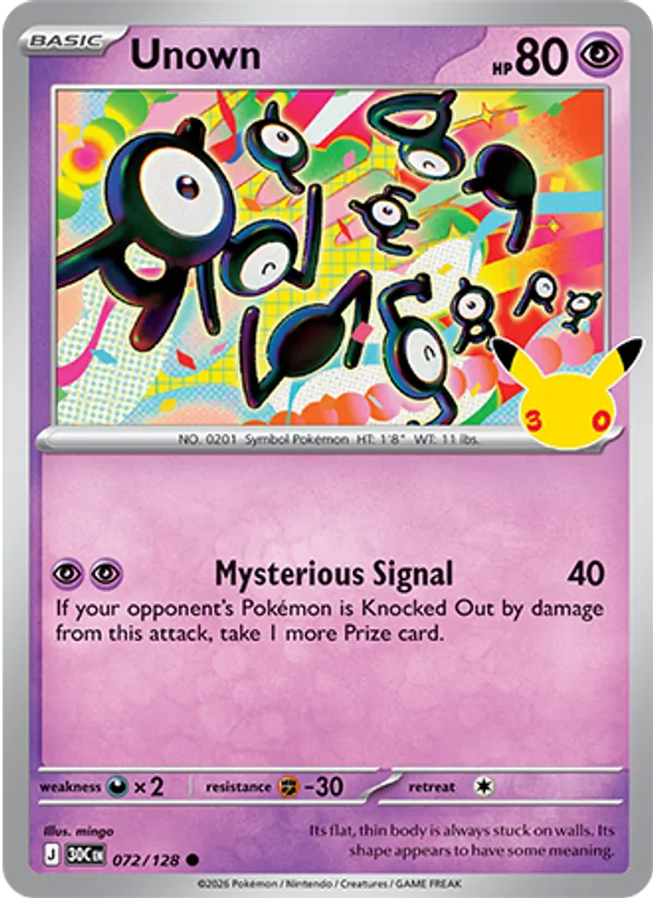 Unown – 30th Celebration 072