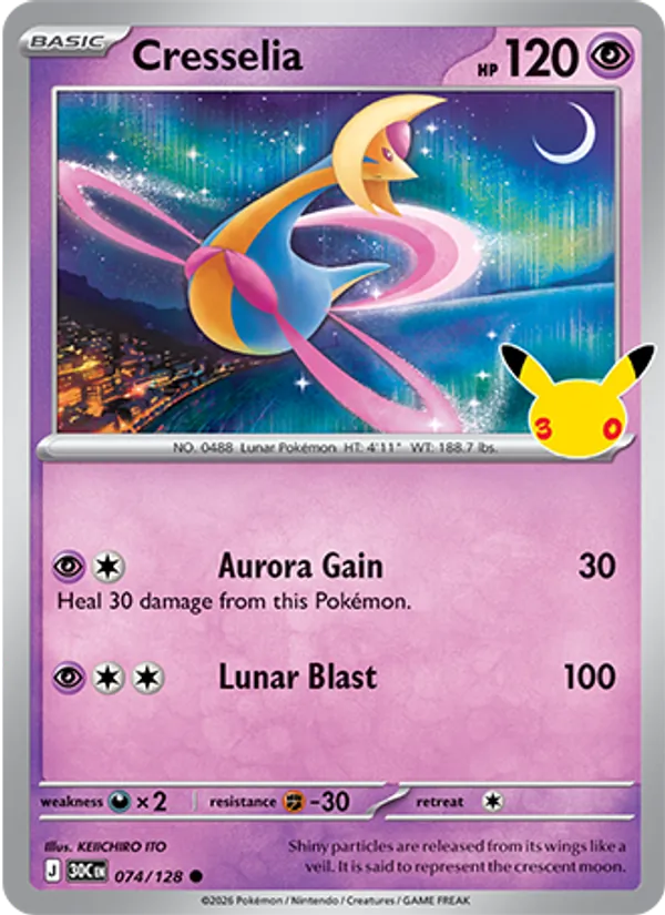 Cresselia – 30th Celebration 074