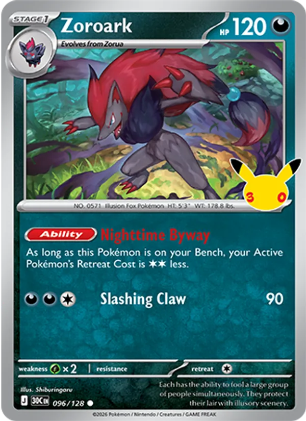 Zoroark – 30th Celebration 096