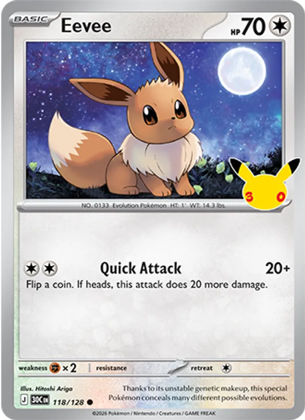 Eevee – 30th Celebration 118