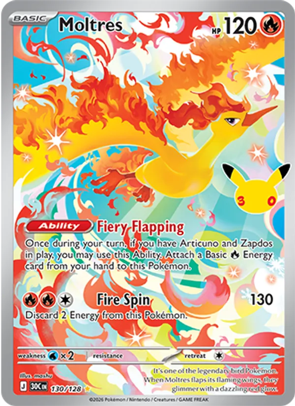 Moltres – 30th Celebration 130