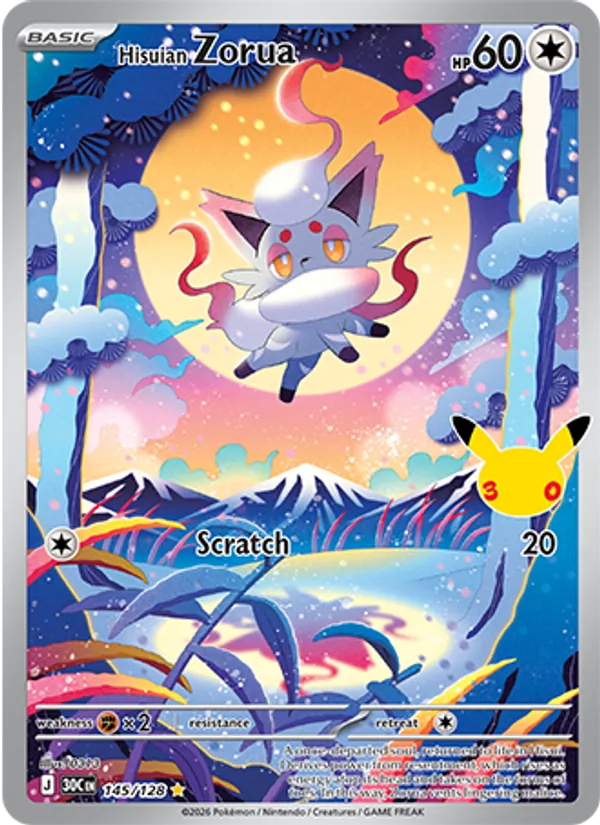 Hisuian Zorua – 30th Celebration 145