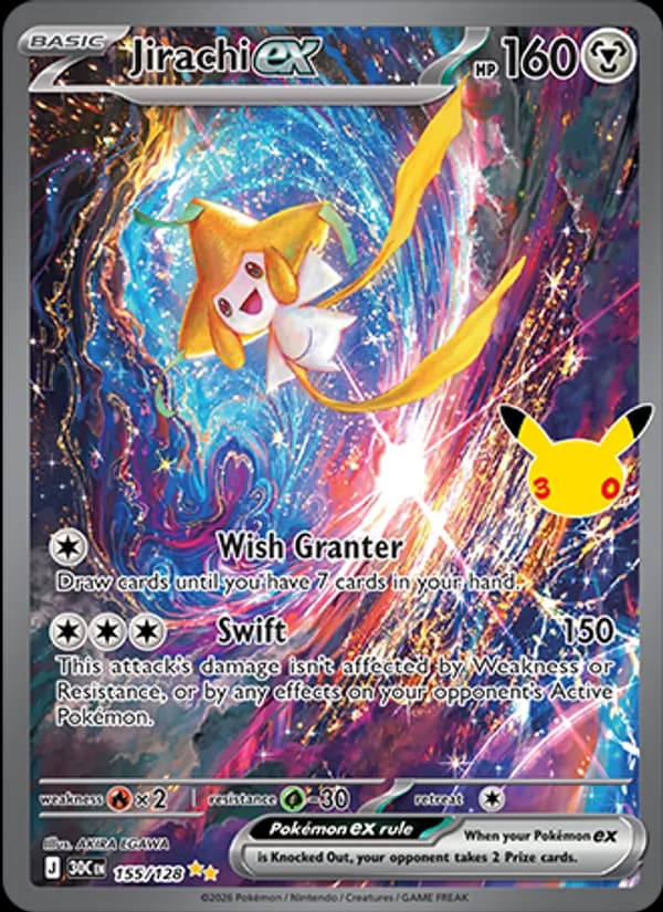 Jirachi ex – 30th Celebration 155