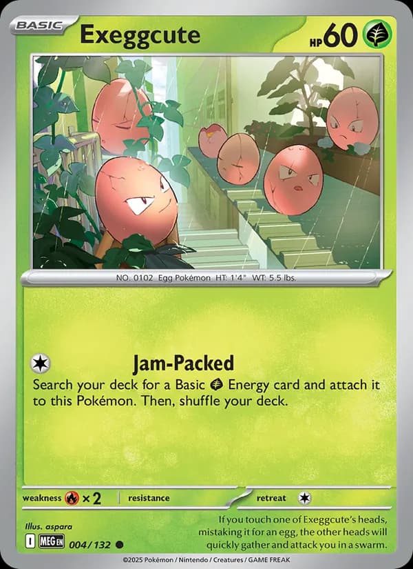 Exeggcute – Mega Evolution 004