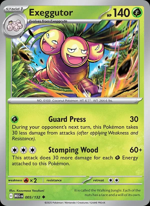 Exeggutor – Mega Evolution 005