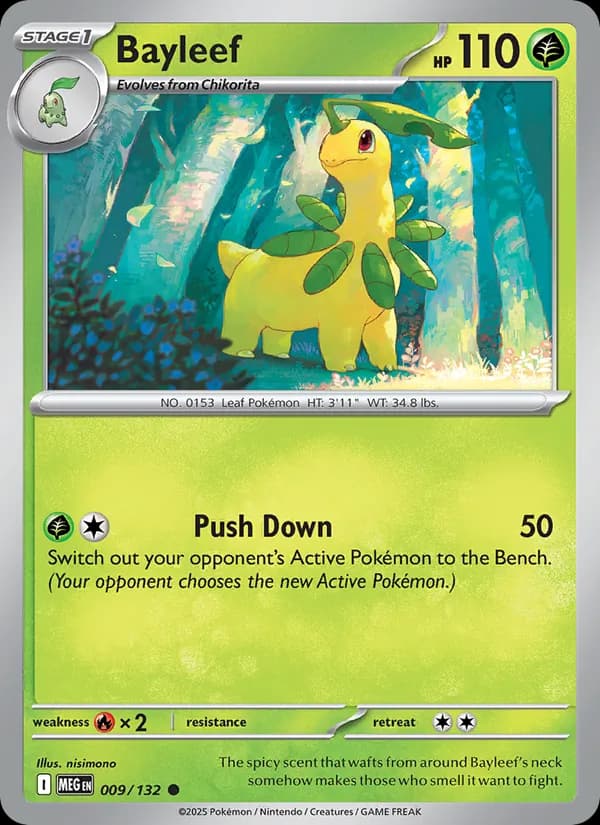 Bayleef – Mega Evolution 009