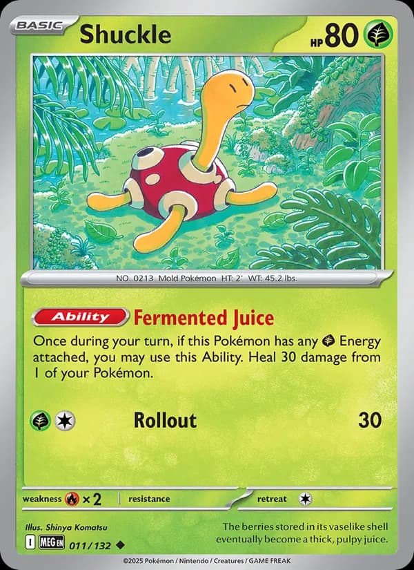 Shuckle – Mega Evolution 011
