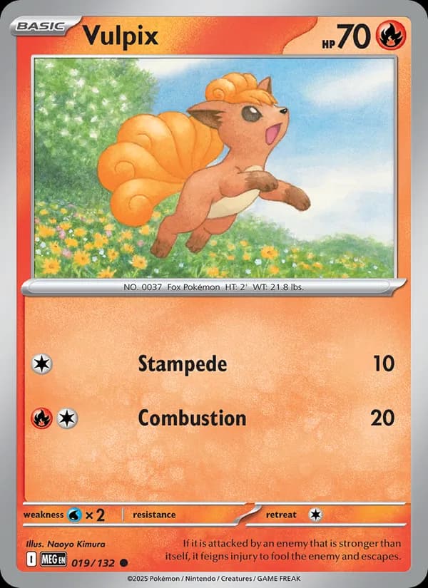Vulpix – Mega Evolution 019