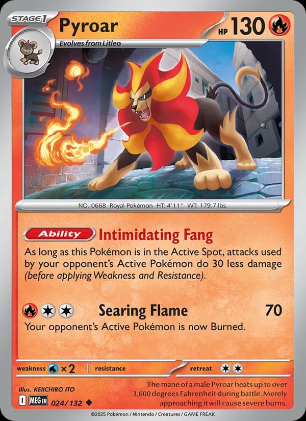 Pyroar – Mega Evolution 024