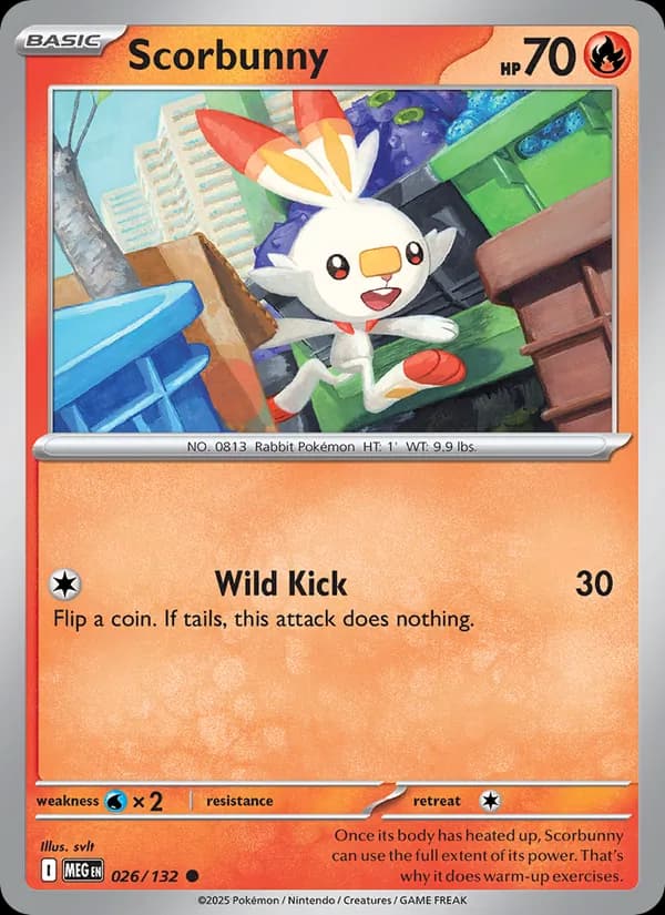 Scorbunny – Mega Evolution 026