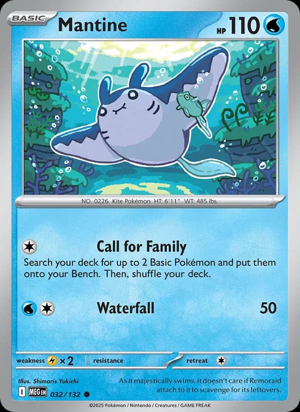 Mantine – Mega Evolution 032