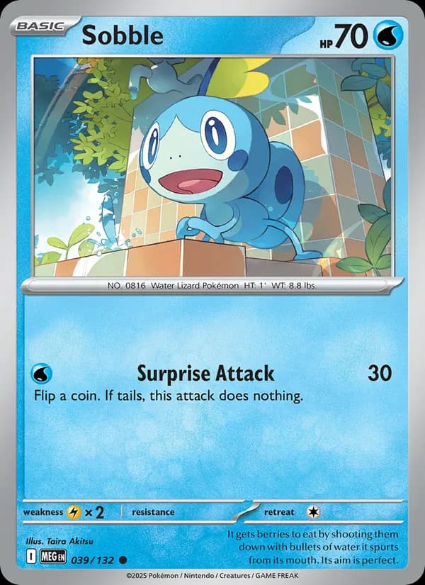 Sobble – Mega Evolution 039