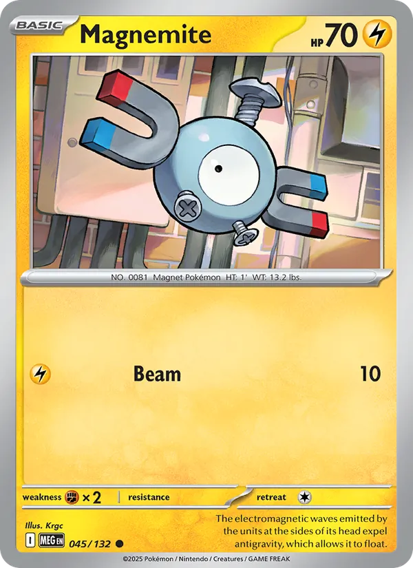 Magnemite – Mega Evolution 045