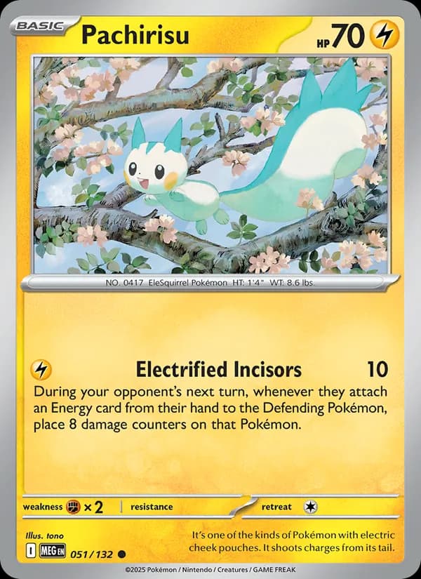 Pachirisu – Mega Evolution 051