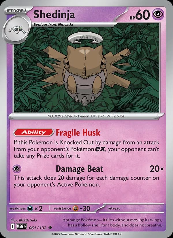 Shedinja – Mega Evolution 061