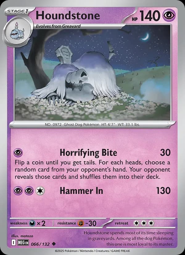 Houndstone – Mega Evolution 066