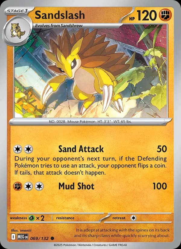 Sandslash – Mega Evolution 069