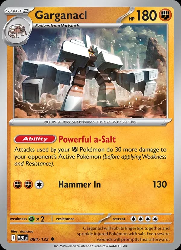 Garganacl – Mega Evolution 084