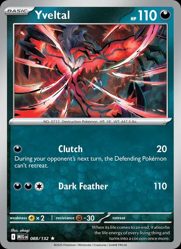 Yveltal – Mega Evolution 088
