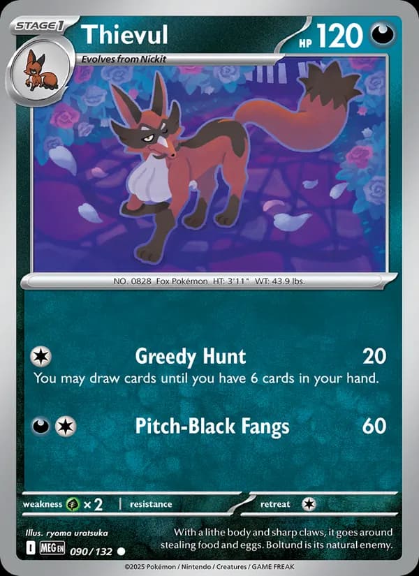 Thievul – Mega Evolution 090