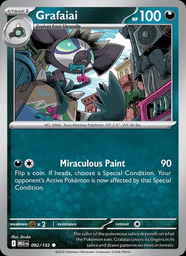 Grafaiai – Mega Evolution 092