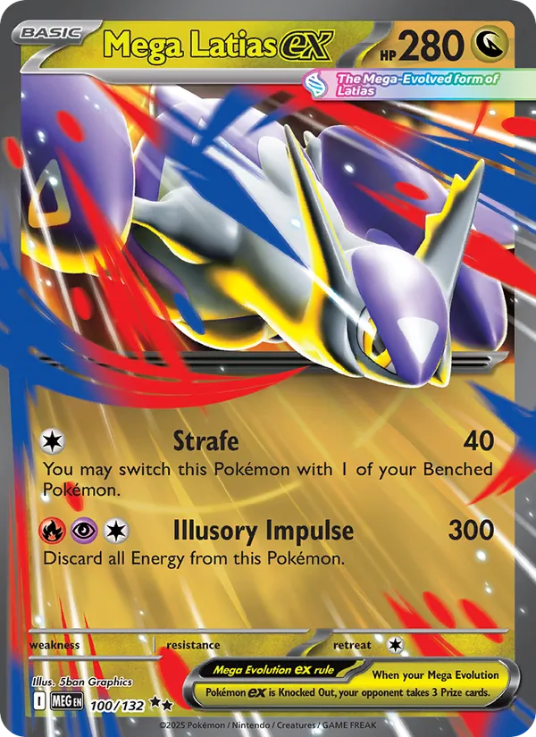 Mega Latias ex – Mega Evolution 100