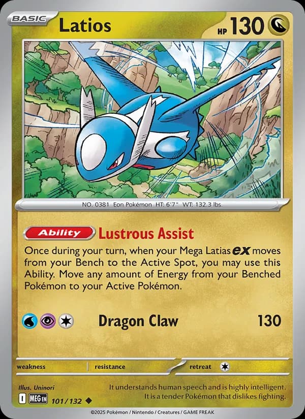 Latios – Mega Evolution 101