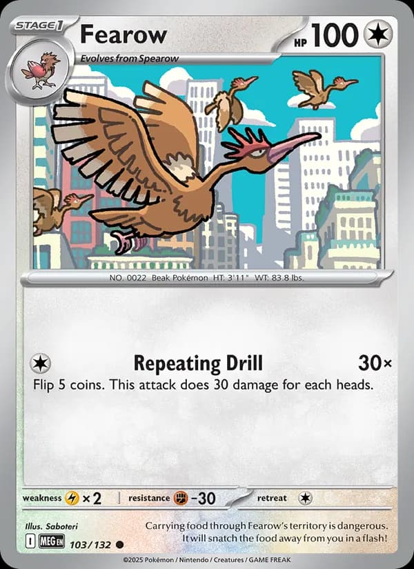 Fearow – Mega Evolution 103