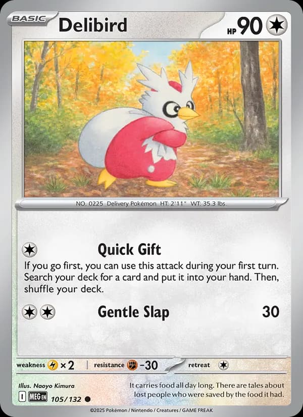 Delibird – Mega Evolution 105