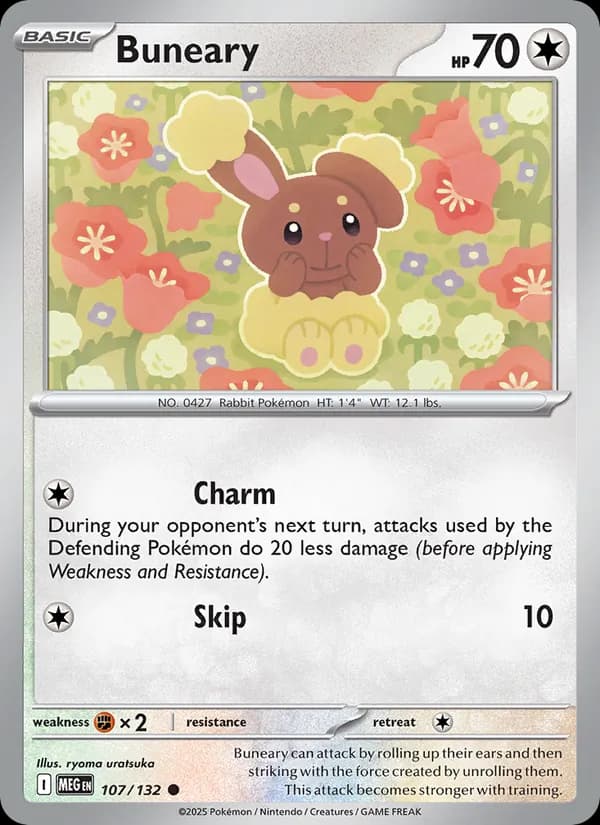 Buneary – Mega Evolution 107