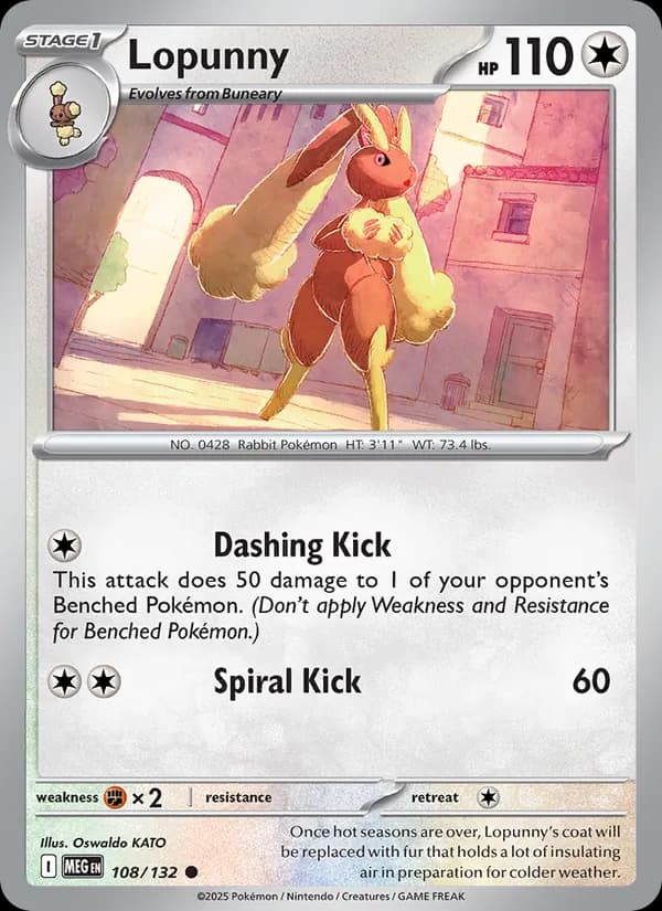 Lopunny – Mega Evolution 108