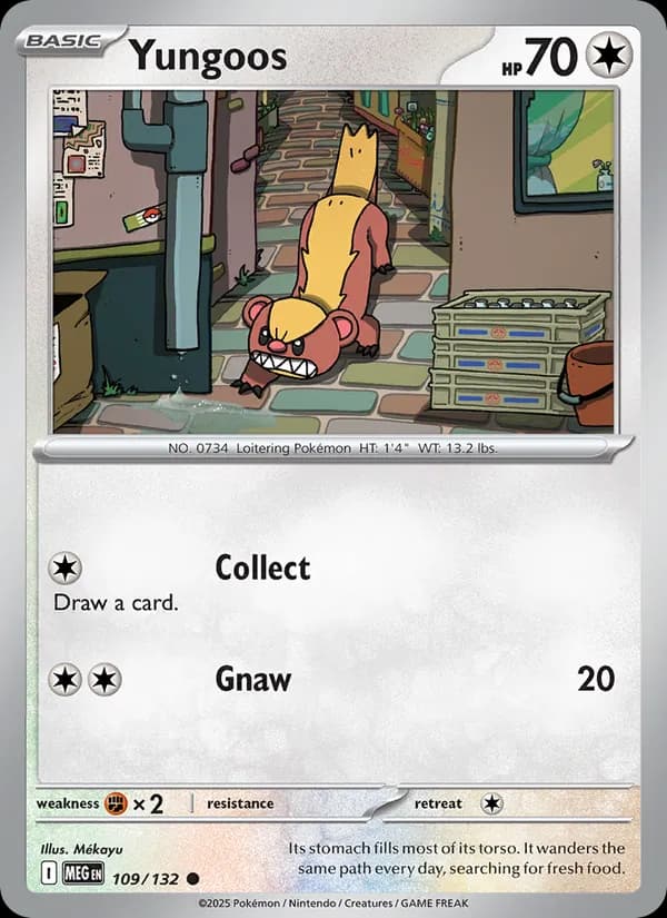 Yungoos – Mega Evolution 109