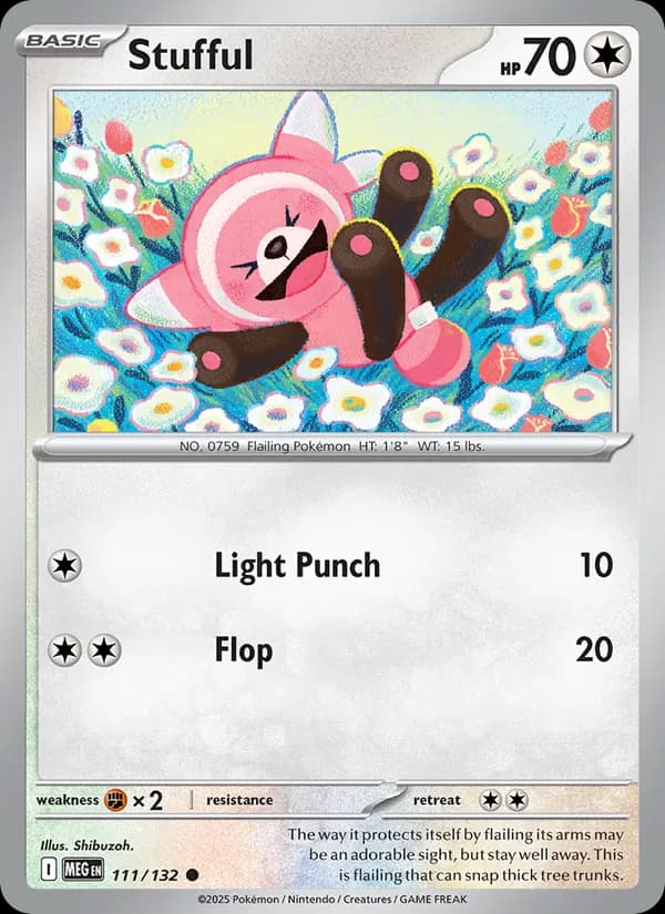 Stufful – Mega Evolution 111