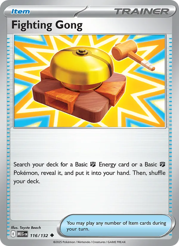 Fighting Gong – Mega Evolution 116